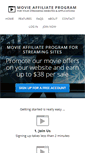 Mobile Screenshot of movieaffiliateprogram.com